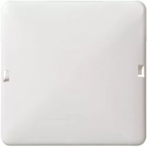 Blindabdeckung rastbar 2-fach 80x122 renovierung reinweiß 503034 - Elso