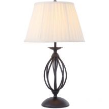 Elstead Artisan - 1 Leuchttischlampe Schwarz, E27