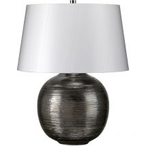 Tischleuchte Schreibtischlampe Beistelllampe Porzellan h 43 cm Wohnzimmerlampe
