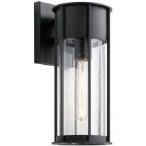 Kichler - Elstead Camillo 1 Light Medium Outdoor Wall Lantern Textured Black IP44
