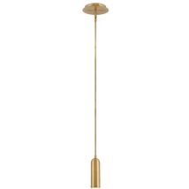 Elstead Dax Plafoniera A Sospensione A Led Integrata, Ottone Heritage