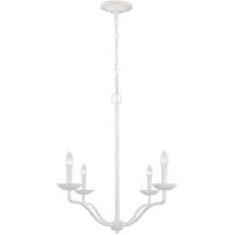 Feiss - Elstead Annie Multi Arm Ljuskrona Gips Vit