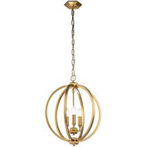 Feiss - Elstead Corinne Sfärisk taklampa polerad mässing