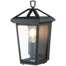 Hinkley Alford Farol de pared para exterior Museum Negro, IP44 - Elstead