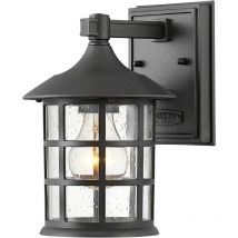 Hinkley - Elstead Freeport Outdoor Wall Lantern Textured Black, IP44