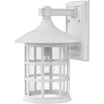 Hinkley - Elstead Freeport Outdoor Wall Lantern Textured White, IP44