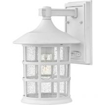 Hinkley - Elstead Freeport Outdoor Wall Lantern Textured White, IP44