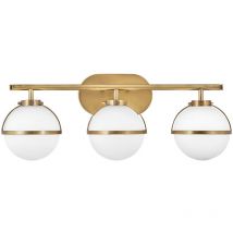 Hinkley - Elstead Hollis Badrumsvägglampa Heritage Mässing, IP44