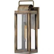 Hinkley - Elstead Sag Harbor Outdoor Wall Lantern Painted Burnished Bronze, IP44