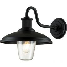 Kichler - Elstead Allenbury Outdoor Dome Wall Lamp Textured Black, IP44