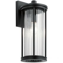 Kichler - Elstead Barras Outdoor Wall Lantern Black, IP44