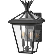 Elstead Palma 2 Light Medium Outdoor Wall Lantern Black IP44