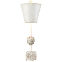 Flambeau - Elstead Petra Table Lamp, Bone White