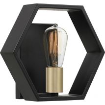Elstead Quoizel Bismarck Wall Lamp Earth Black