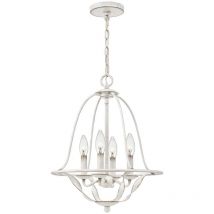 Quoizel - Elstead Bradbury Multi Arm Chandelier Antique White