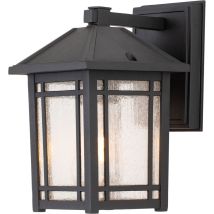 Quoizel - Elstead Cedar Utomhusvägglykta Svart, IP44