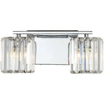 Elstead Quoizel Divine Wall Lamp Polished Chrome, IP44