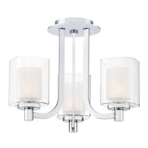 Quoizel - Elstead Kolt Globe Taklampa polerad krom, IP44