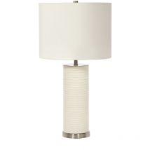 Elstead - Ripple White 1 ljus Bordslampa - Vit, E27