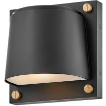 Hinkley - Elstead Scout 1 Light Small Outdoor Wall Light Black IP44