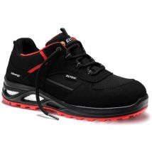 Elten Gmbh - Elten Damen-sicherheitshalbschuh Hannah Xxtl Black-red Low Esd S3 Arbeitsschuh, Größe: 42