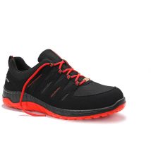 Elten Wellmaxx Sicherheitshalbschuh Maddox W Black-red Low Esd S3, 40