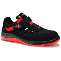Elten Sicherheitssandale lonny red Easy esd S1P Arbeitsschuh mit Stahlkappe, Größe: 40