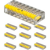 Eltropa Steckklemme (10 Stück) Typ Ehk - Klemme Für 8 Flexible & Massivleiter 0,2 Bis 2,5 Mm²