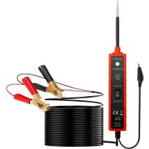 Em285 Automotive Circuit Tester, Automotive Electrical System Tester, 6–24 V DC, Rot