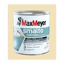 Couleur de l'émail à l'eau brillante Blanc crème 0,75Lt