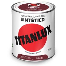 Titanlux - Mail Synthétique Monocouche Rouge Chariot Brillant 750ml 5808985