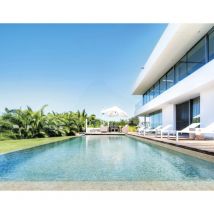 Onix - Emaux De Verre - Ecostones - Crema Marfil Matte - 2,5x2,5x0,5cm - Mat - (2,03 M²)