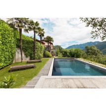 Stone By Stone - Emaux de verre - ecostones - Nero Calatorao Matte - 5x5x0,5cm - Mat - (0,49 m²)