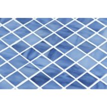 Onix - Emaux De Verre - Vanguard - Blue Macauba - 2,5x2,5x0,5cm - Brillant - (2,03 M²)