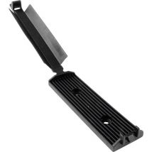Hellermanntyton - FKH80-HIR-BK-C1 Embase de fixation vissable 151-16800 pour câble plat, résistant aux chocs noir 1 pc(s) S14037