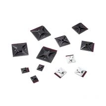 Hellermanntyton - Embase de fixation MB2APT-I-PA66-BK 151-01556 noir autocollant sans halogène 1 pc(s) C696241