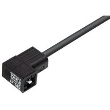 Binder - Embase d'électrovanne c raccordée led 33 5937 500 520 4 + pe noir 1 pc(s)