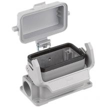 Harting - Embase à monter en saillie Han 10B-asg2-LB-K-16 09300101296 1 pc(s)