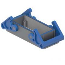 Embase encastrée - 2 leviers - gabarit 77.27 - série t-type h Ilme thih16