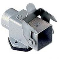 Embase métallique - coudée - avec sortie presse-étoupe - pg11 - gabarit 21.21 Ilme cka03iaps