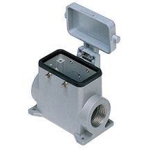 Gaestopas - embase - saillie - 4 pivots - avec couvercle alu - 1 x pg16 - gabarit 57.2 - ilme chp10cs