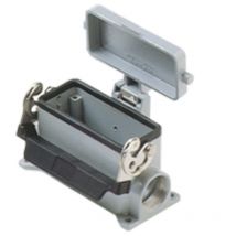 Ilme - embase saillie - haut profil - 1 levier - avec couvercle - 1 entrée - pg21 - gabarit 77.27 cap16ls