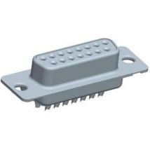 Fci - Embase Sub-d Femelle Nombre De Pôles: 15 Da15s064htlf 180 ° 1 Pc(s) C063601