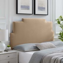 Ember Mink Plush Single 30 inch Strutted Headboard
