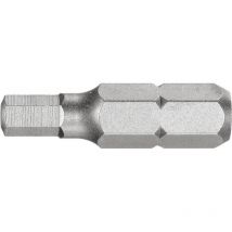EDE - Embout 1/4 DIN3126 C6.3 Hex 6 x 25mm forum extra-rigide