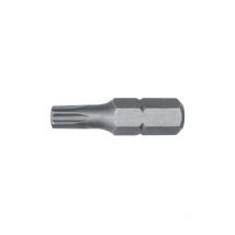 Embout 1/4' DIN3126 C6,3 t 9x25mm a10 pièces. Fortis