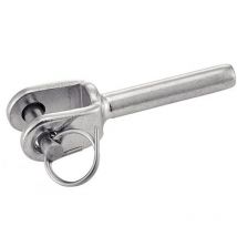 Embout à chape soudée à sertir - Petit modèle - Inox A4 ØCâble 6mm - Boîte de 5