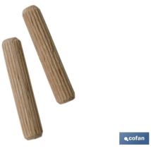 Blister De 10 Pièces Cheville En Bois 8 mm