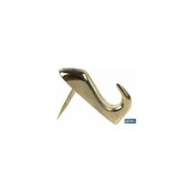 Blister de 1 unité de support pour tableau à clous en laiton n°3