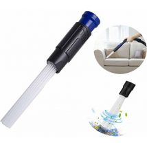 Embout Aspirateur Passe Partout, Accessoire Brosse Aspirateur, Dust Brosse Accessoires Aspirateur, Tuyaux d'aspirateur Universel pour Air